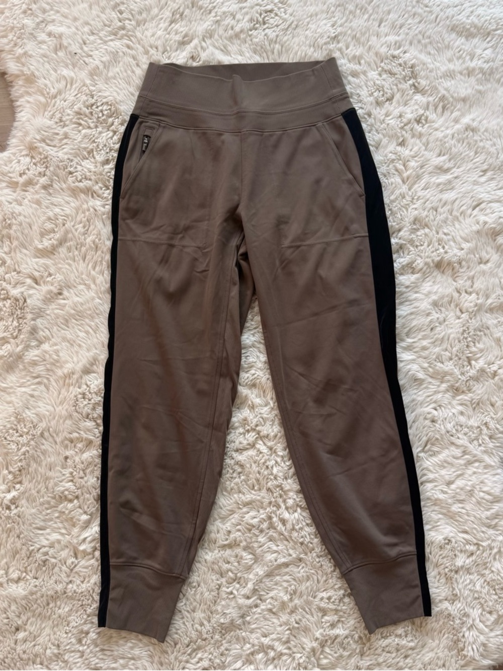 Athleta Venice Velvet Stripe Jogger